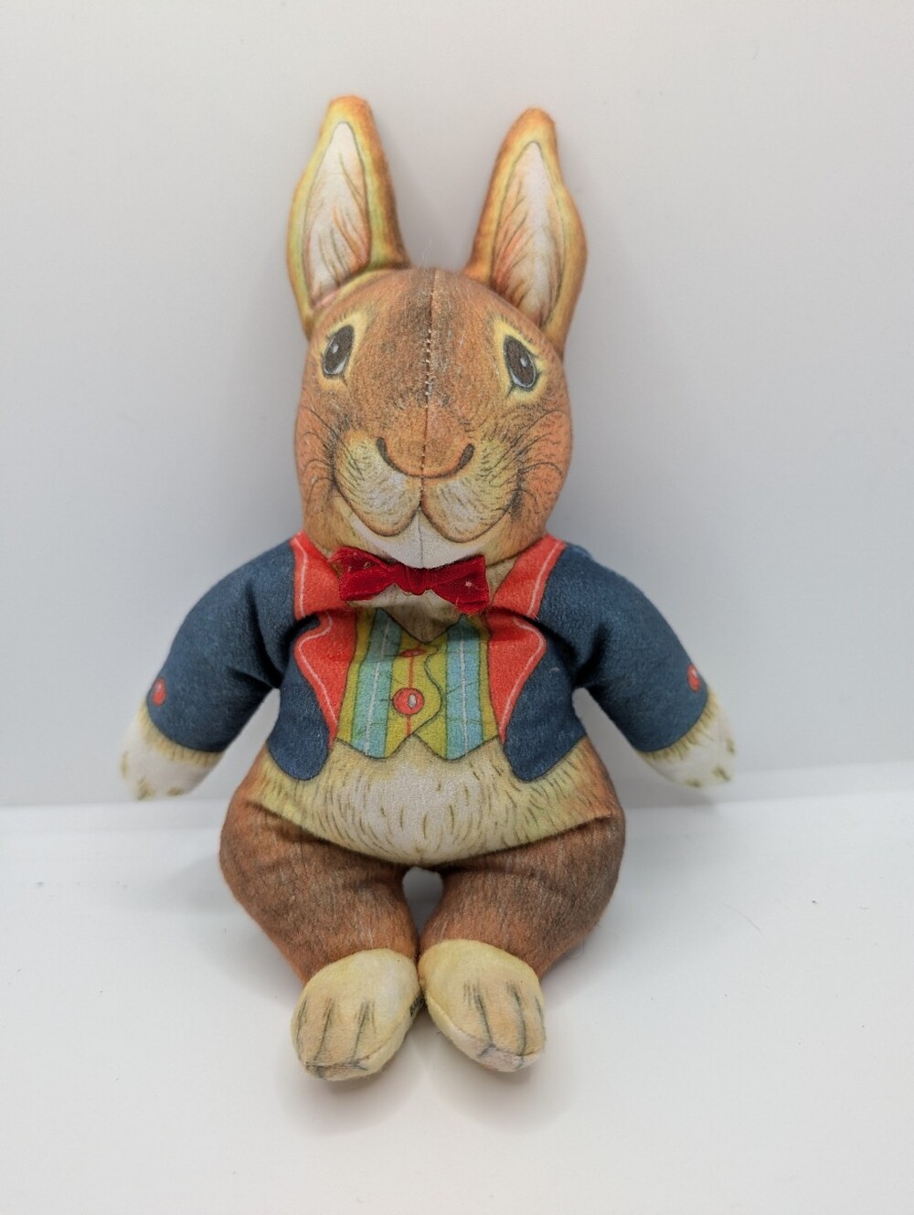 Vintage The Toy Works Lucinda McQueen Weighted Cloth Peter Rabbit